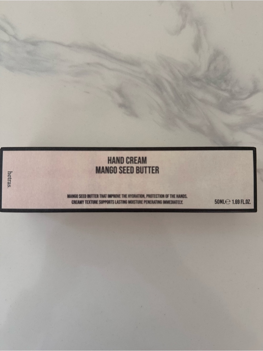 hetras Hand Cream Mango Seed Butter
